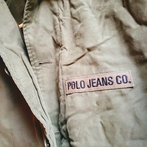 "RALPH LAUREN " POLO JEANS CO. ARMY UTILITY JACKET